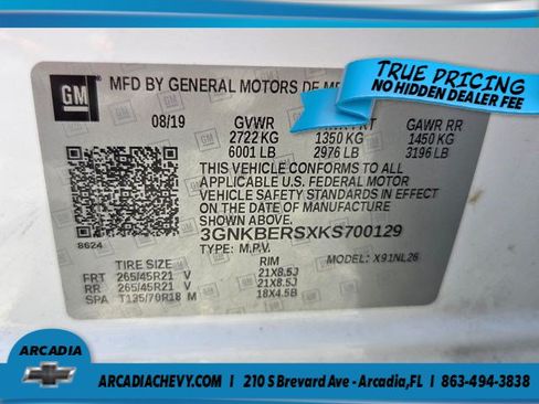 Used 2019 Chevrolet Blazer RS FWD image 19