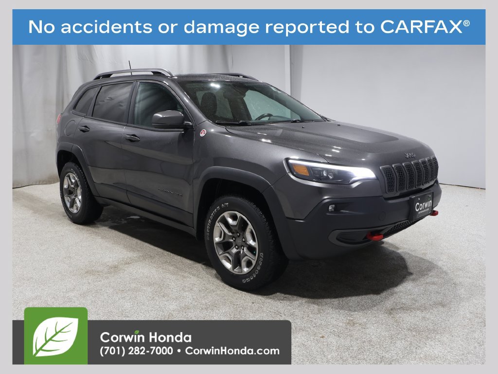 Used 2019 Jeep Cherokee Trailhawk w/ Cold Weather Group AWD/4WD 360° Tour