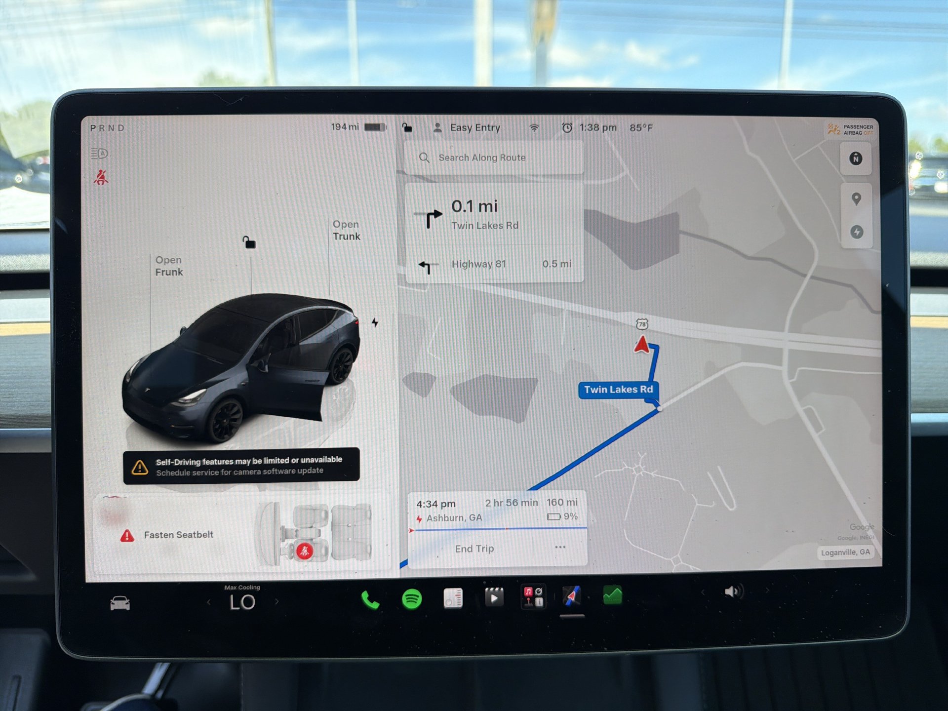 Used 2024 Tesla Model Y Long Range AWD/4WD image 8