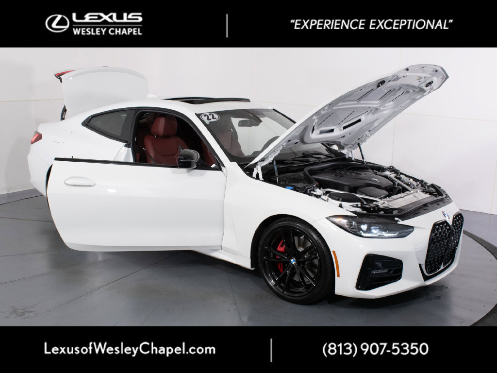 Used 2022 BMW 430i Coupe w/ M Sport Package RWD image 12