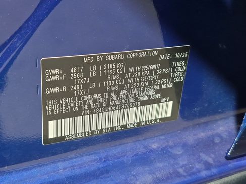 Certified 2026 Subaru Crosstrek 2.5i Premium AWD/4WD image 24