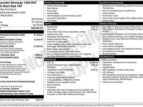 Certified 2026 Chevrolet Silverado 1500 RST w/ Dark Appearance Package AWD/4WD image 4