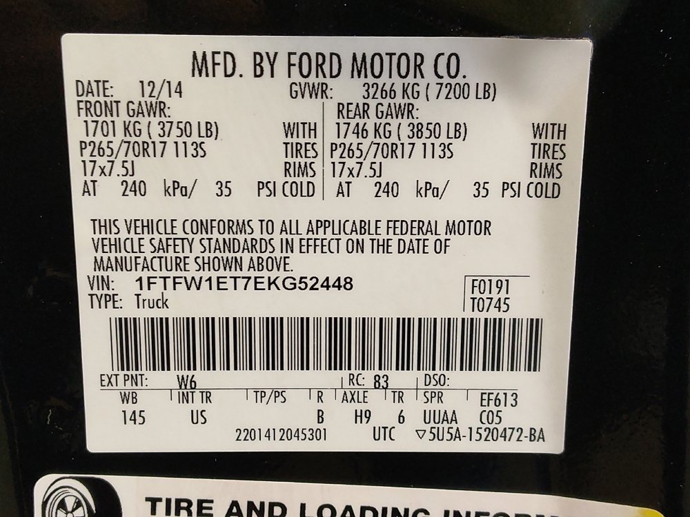 Used 2014 Ford F150 XL w/ XL Plus Package AWD/4WD image 33