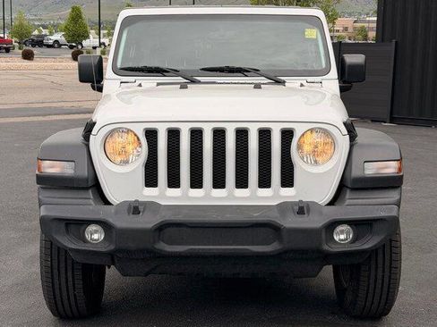 Used 2021 Jeep Wrangler Unlimited Sport w/ Uconnect 4C Nav & Sound Group AWD/4WD image 2