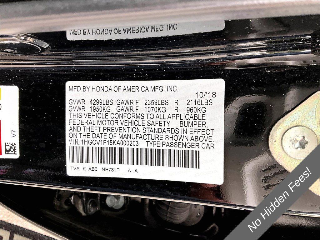 Used 2019 Honda Accord LX image 28