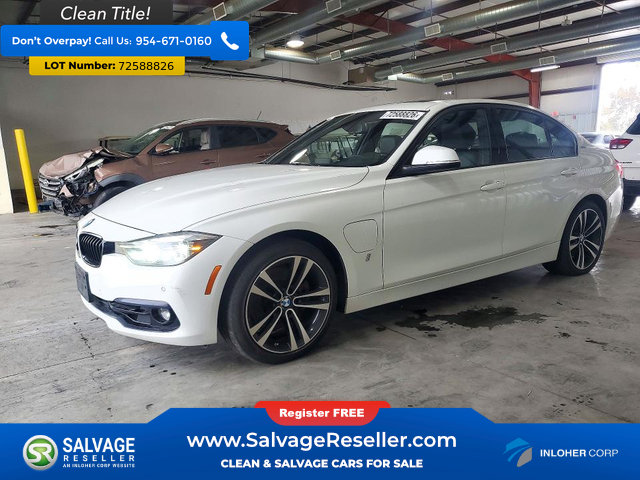 Used 2018 BMW 330e w/ Premium Package RWD image 1