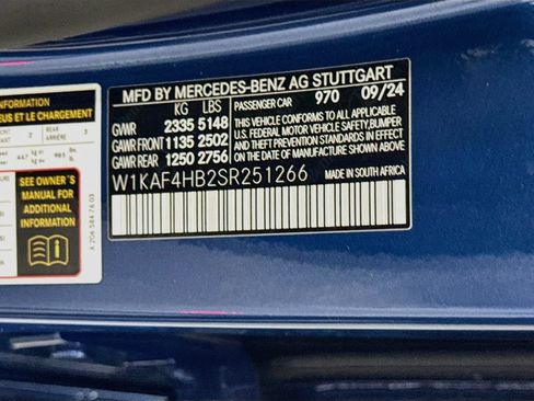 Certified 2025 Mercedes-Benz C 300 4MATIC Sedan image 38
