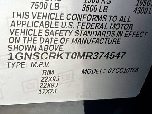 Used 2021 Chevrolet Tahoe RST RWD image 33