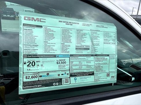 New 2025 GMC Canyon Elevation w/ Convenience Package image 14