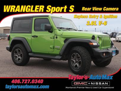 Used 2018 Jeep Wrangler Sport w/ Quick Order Package 24S