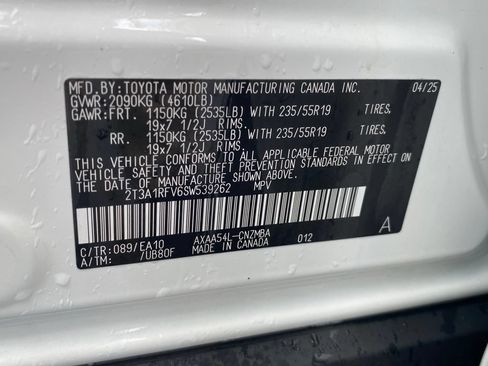 Used 2025 Toyota RAV4 XLE Premium w/ Weather Package AWD/4WD image 22