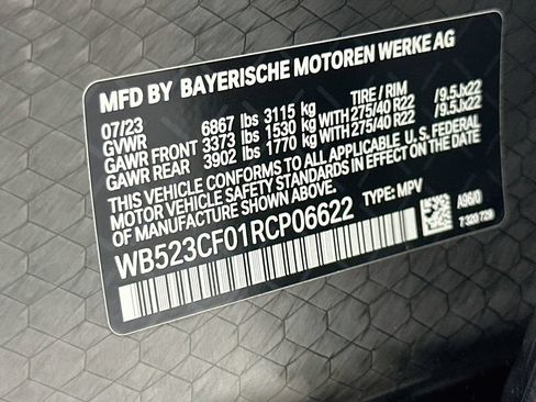 Certified 2024 BMW iX xDrive50 w/ Sport Package AWD/4WD image 32