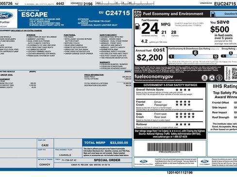 Used 2014 Ford Escape Titanium AWD/4WD image 47