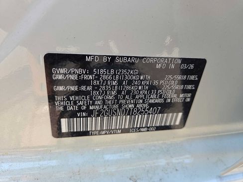New 2026 Subaru Crosstrek 2.5i Limited AWD/4WD image 9