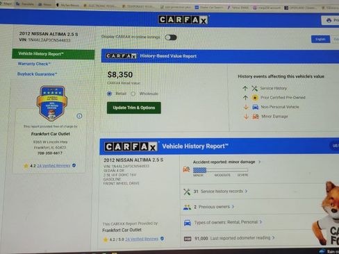 Used 2012 Nissan Altima 2.5 S w/ Convenience Pkg image 16