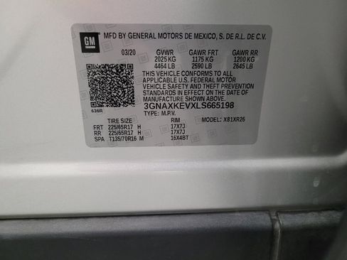 Used 2020 Chevrolet Equinox LT FWD image 33