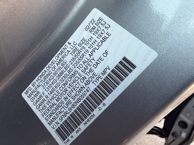 Used 2022 Honda Odyssey Touring image 30