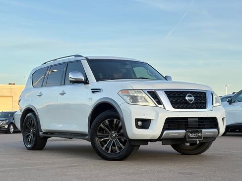 Used 2017 Nissan Armada Platinum w/ Captain Seat Package image 2