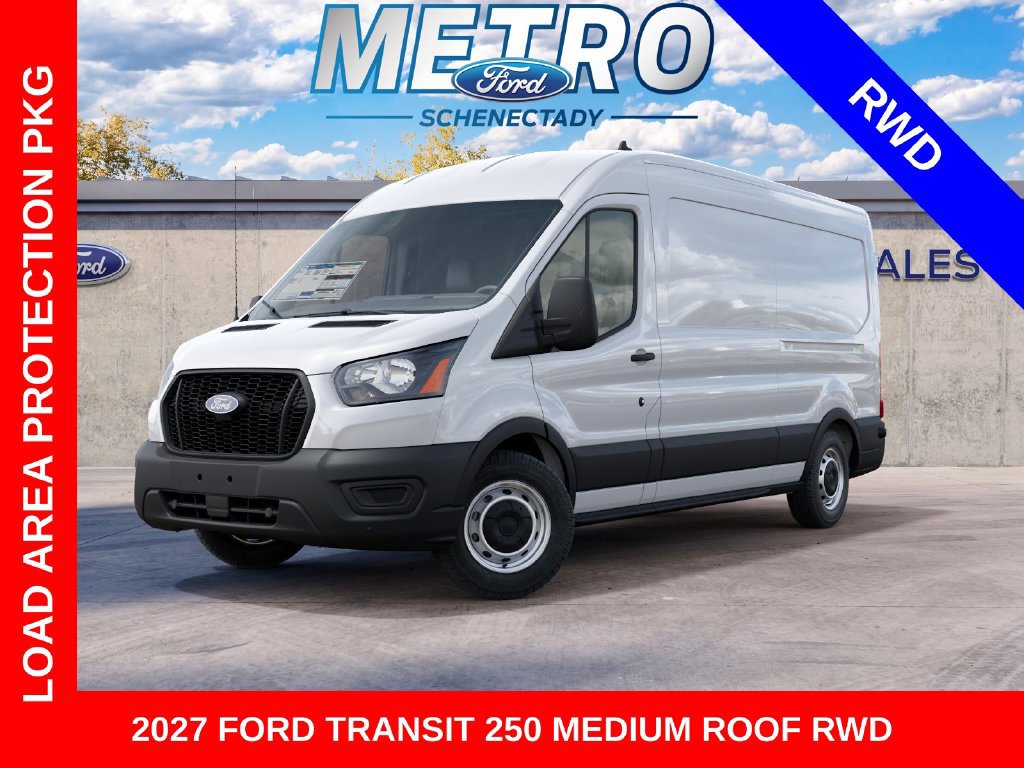 New 2027 Ford Transit 250 148 Medium Roof w/ Load Area Protection Package RWD image 3