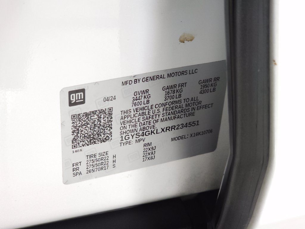 Used 2024 Cadillac Escalade Sport Platinum w/ LPO, ONYX Package AWD/4WD image 42