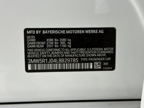 Used 2020 BMW 330i Sedan w/ Convenience Package RWD image 26