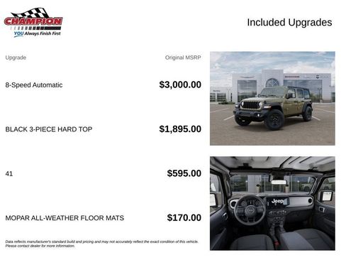 New 2026 Jeep Wrangler Unlimited Sport AWD/4WD image 6