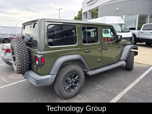 Certified 2021 Jeep Wrangler Unlimited Sport AWD/4WD image 4