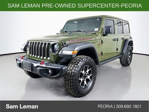 Used 2021 Jeep Wrangler Unlimited Rubicon AWD/4WD image 3
