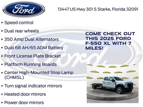 New 2025 Ford F550 4x4 Crew Cab Super Duty image 25