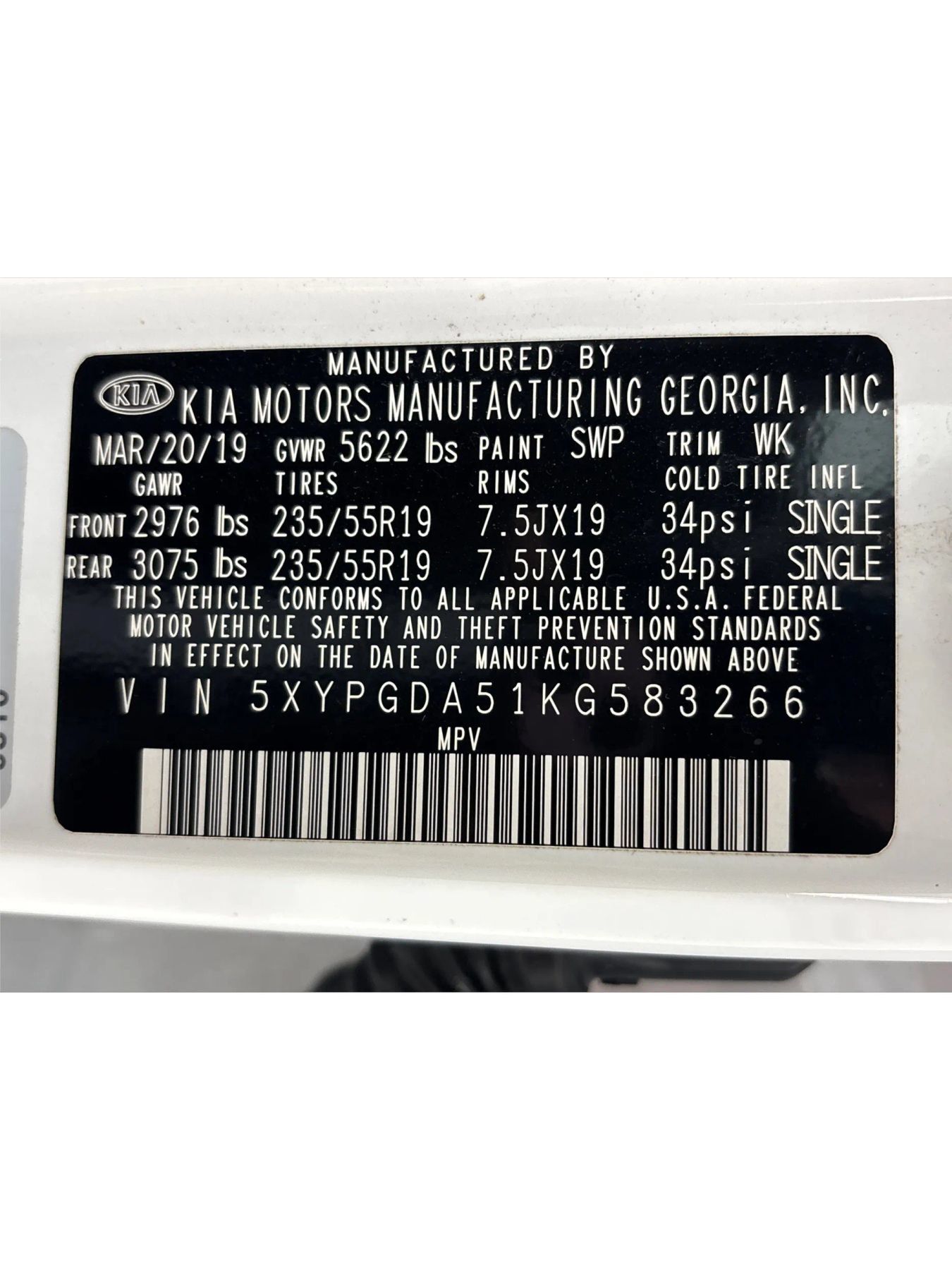 Used 2019 Kia Sorento S AWD/4WD image 27