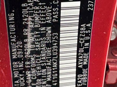 Used 2020 Toyota Camry SE image 16