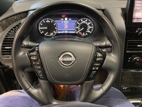 Used 2022 Nissan Armada Platinum w/ Captain's Chairs Package image 33