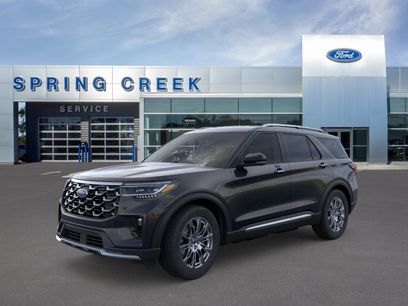 New 2026 Ford Explorer Platinum