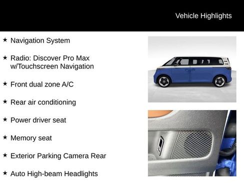 Used 2025 Volkswagen ID. Buzz Pro S RWD image 27
