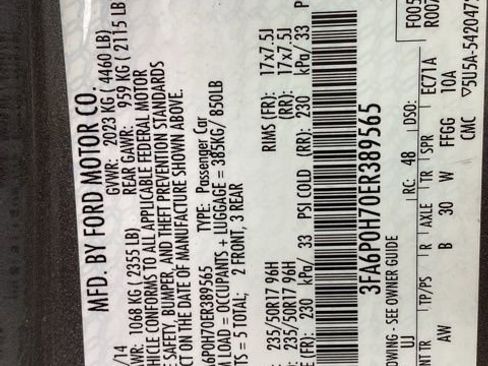 Used 2014 Ford Fusion SE image 30