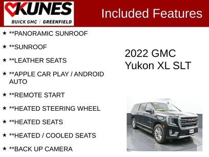 Used 2022 GMC Yukon XL SLT w/ SLT Luxury Package