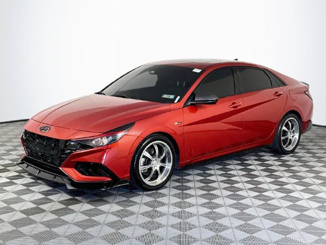 Used 2021 Hyundai Elantra N Line w/ Cargo Package FWD image 4