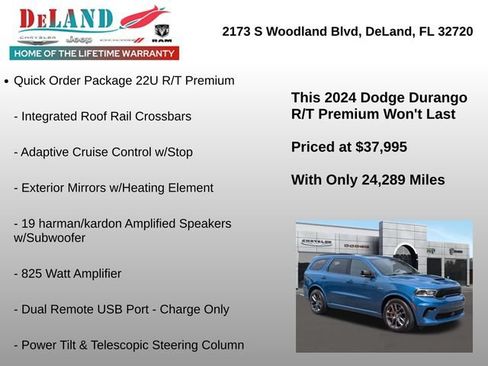 Used 2024 Dodge Durango R/T AWD/4WD image 24
