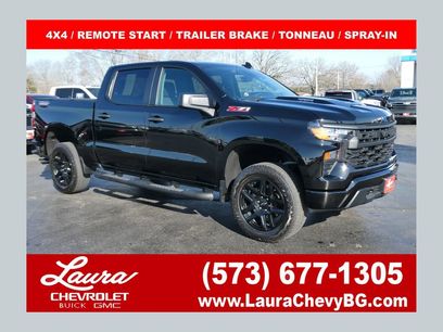 Used 2025 Chevrolet Silverado 1500 Custom Trail Boss w/ Turbomax Blackout Package