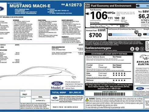 Used 2024 Ford Mustang Mach-E Premium image 4