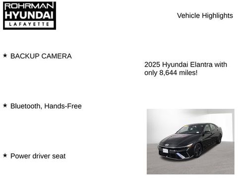 Certified 2025 Hyundai Elantra N Line FWD image 7