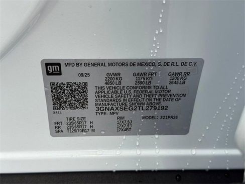 New 2026 Chevrolet Equinox ACTIV w/ Convenience Package III image 20