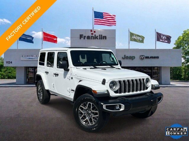 Used 2026 Jeep Wrangler Unlimited Sahara AWD/4WD image 1