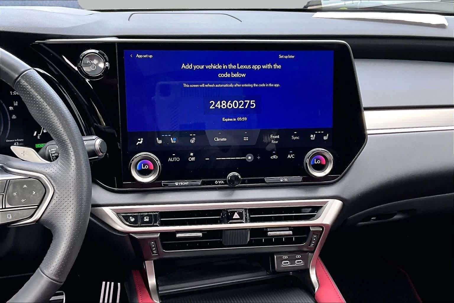 Used 2024 Lexus RX 500h F Sport w/ Convenience Package AWD/4WD image 13