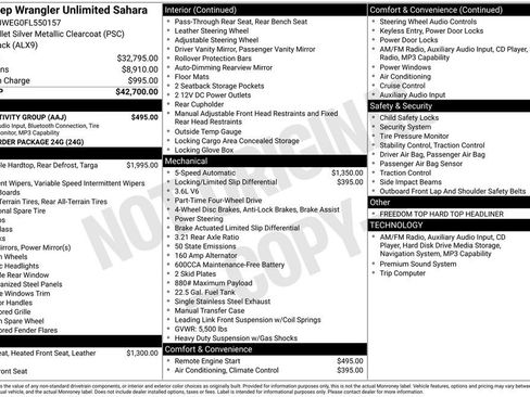 Used 2015 Jeep Wrangler Unlimited Sahara w/ Connectivity Group image 33