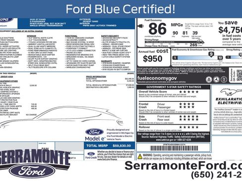 Used 2025 Ford Mustang Mach-E GT AWD/4WD image 17