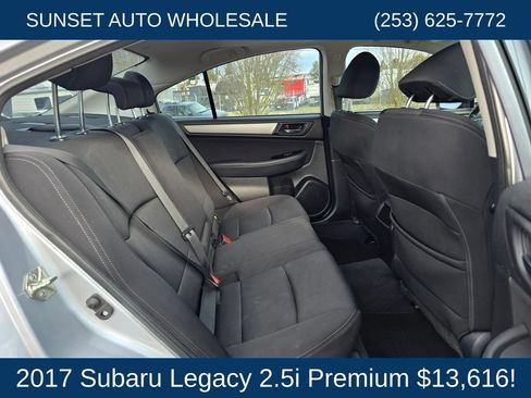 Used 2017 Subaru Legacy 2.5i Premium w/ Moonroof Package AWD/4WD image 22