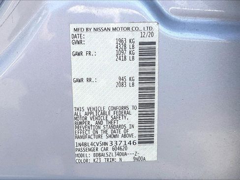 Used 2021 Nissan Altima 2.5 SR FWD image 34