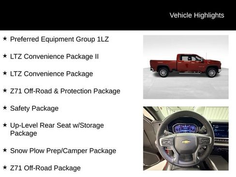 Certified 2024 Chevrolet Silverado 2500 LTZ w/ LTZ Convenience Package image 17