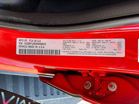 Used 2021 RAM 1500 TRX w/ TRX Level 2 Equipment Group image 21